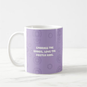 Caneca De Café Abraçar o Caos Amar o Design dos Meninos Foster