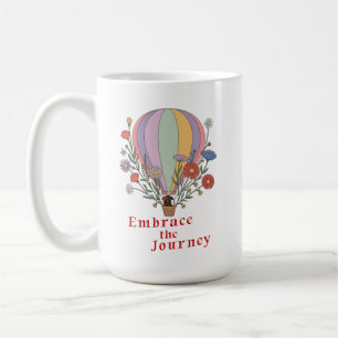 Caneca De Café Abrace a Jornada