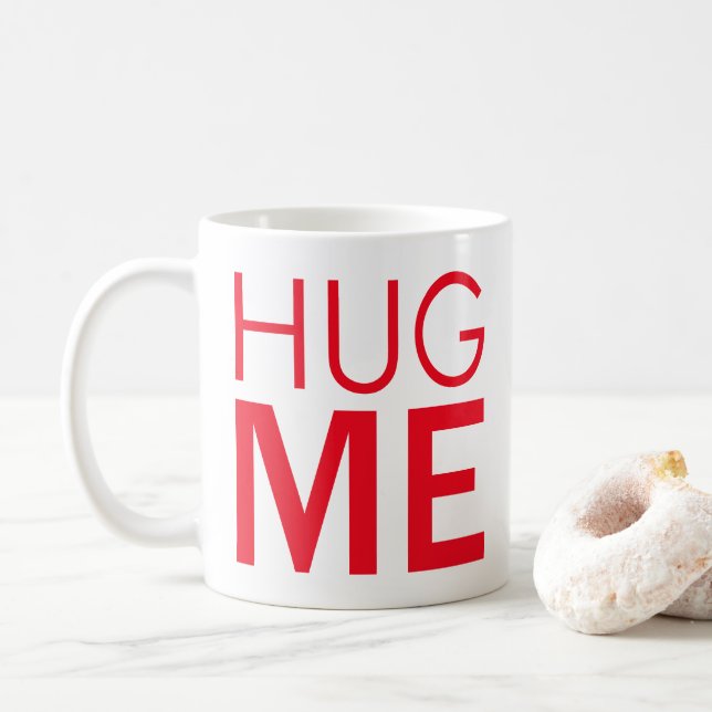 Caneca De Café Abrace-me (Com Donut)