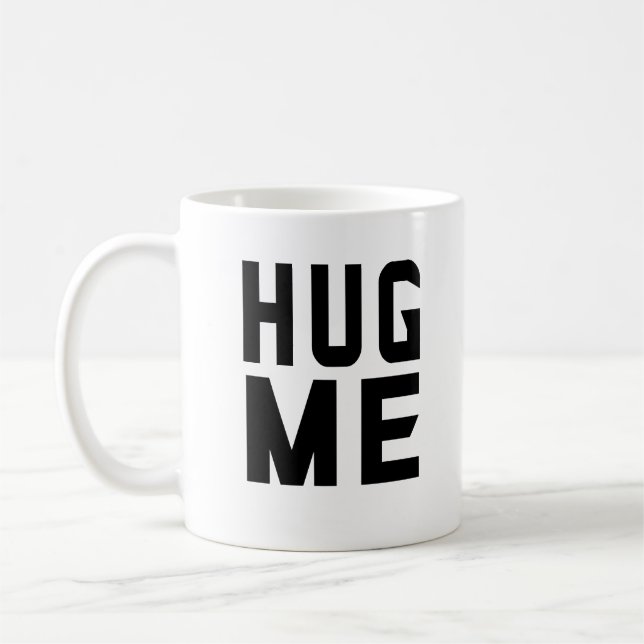 Caneca De Café Abrace-me  (Esquerda)