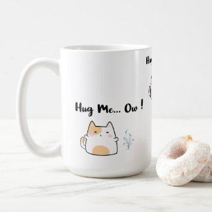 Caneca De Café Abraçe-me… Ai !