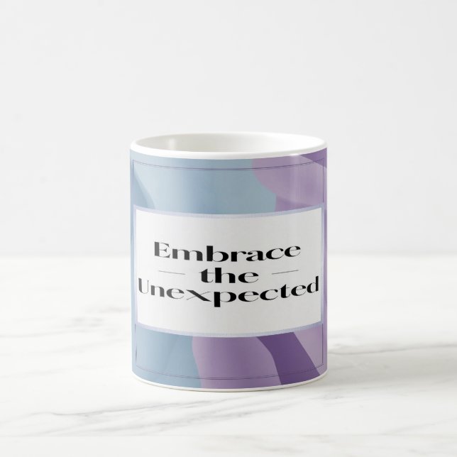 Caneca De Café Abrace o Inesperado opção 3 (Centro)