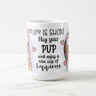 Caneca De Café Abrace o seu cachorro