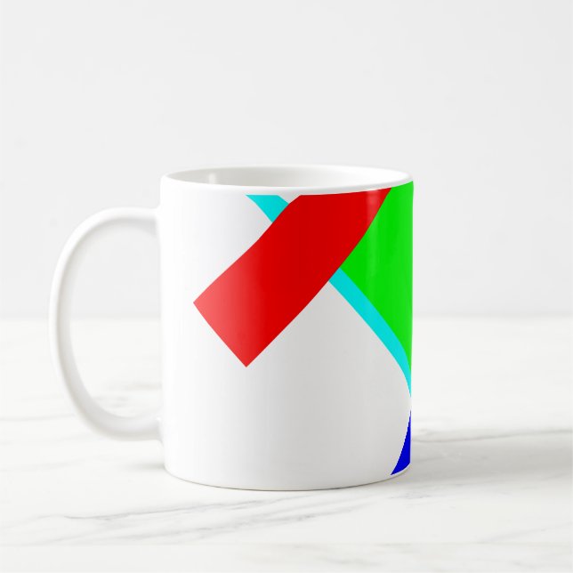 Caneca De Café Abraço colorido (Esquerda)