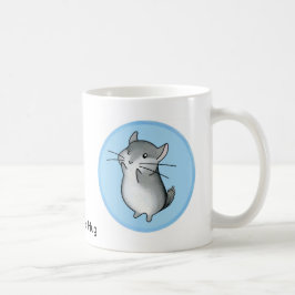 Caneca De Café Abraço da chinchila