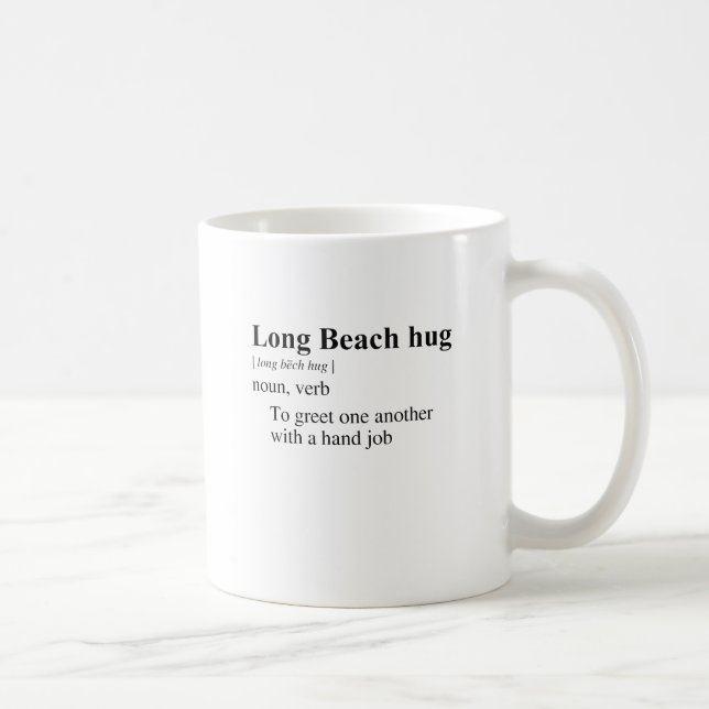 CANECA DE CAFÉ ABRAÇO DE LONG BEACH (Direita)