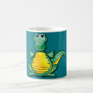 Caneca De Café Abraço feliz do crocodilo