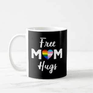 Caneca De Café Abraços de Mãe Gratuitos II - Orgulho Gay Trans Ar