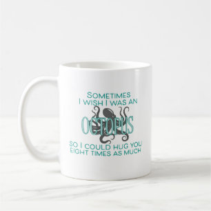 Caneca De Café Abraços de polvo!