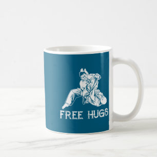 Caneca De Café Abraços Engraçados Jiu Jitsu Brasileiro Mma Bjj