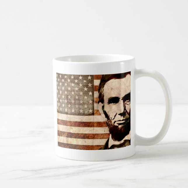 Caneca De Café Abraham Lincoln (Direita)