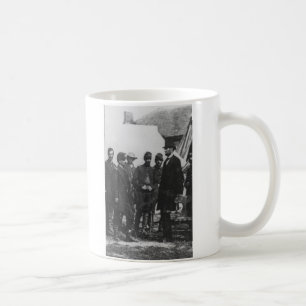 Caneca De Café Abraham Lincoln no campo de batalha em Antietam