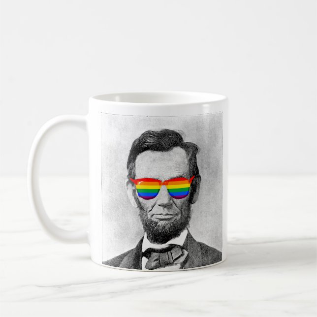Caneca De Café Abraham Lincoln Pride (Esquerda)