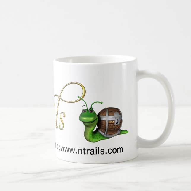 Caneca De Café Abrandamento de Ntrails (Direita)