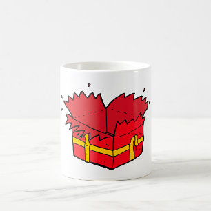 Caneca De Café Abrir presente