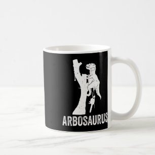 Caneca De Café Abrosaurus Arborista Climber de Árvores Cortador d