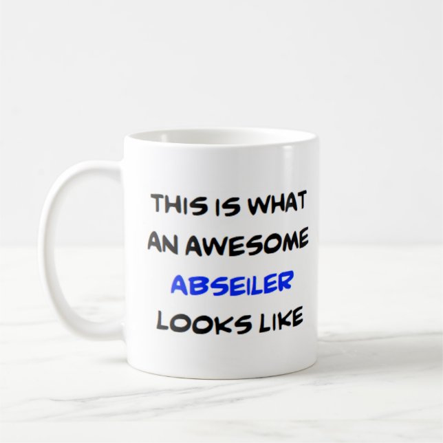Caneca De Café Abseiler, incrível (Esquerda)