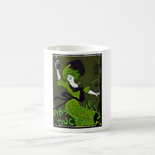 Caneca De Café Absinho em Verde