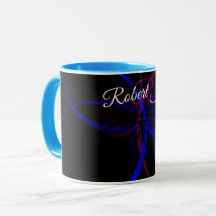 Caneca de Café Abstração Geométrica