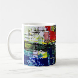 Caneca De Café Abstract Art 