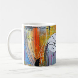 Caneca De Café Abstract Art 