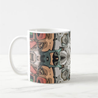 Caneca De Café Abstrato