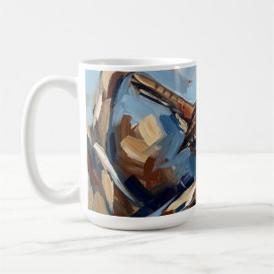 Caneca De Café Abstrato