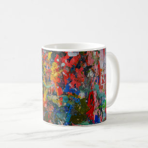 Caneca De Café Abstrato