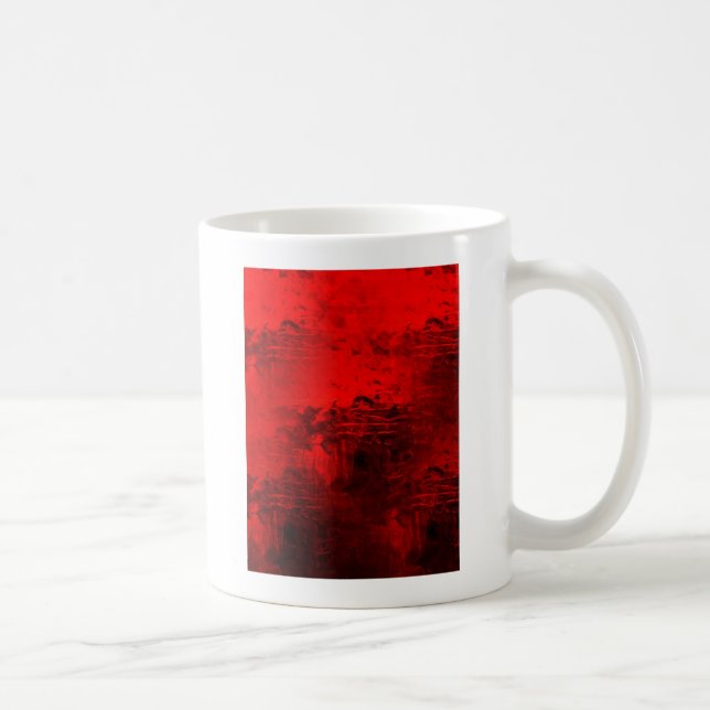 Caneca De Café Abstrato (Direita)
