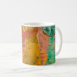 Caneca De Café Abstrato (2)