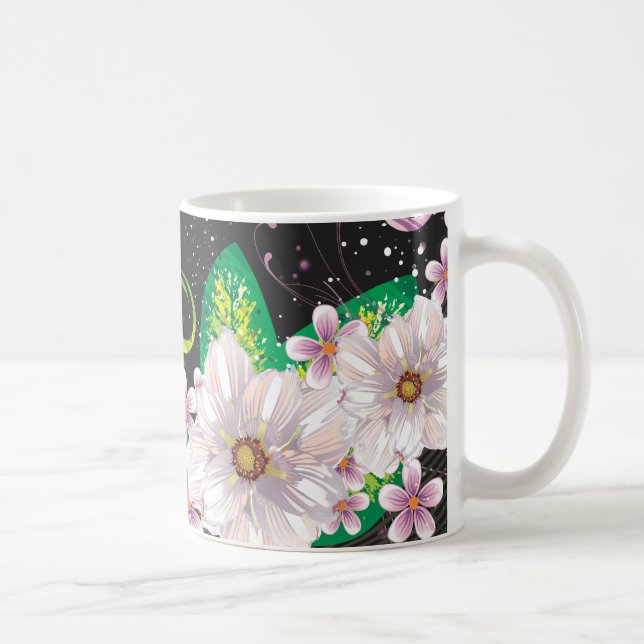 Caneca De Café Abstrato Art 45.o Mug (Direita)