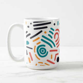 Caneca De Café Abstrato Art Mug