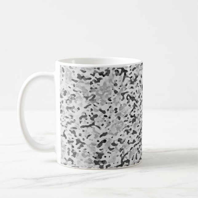 Caneca De Café Abstrato Belo Cor B-N1 (Esquerda)
