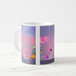 Caneca De Café Abstrato Cityscape Mug