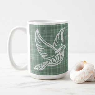 Caneca De Café Abstrato com Fé no Corpo