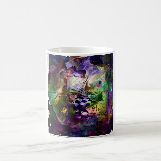 Caneca De Café Abstrato com símbolos (Centro)