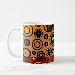 Caneca De Café Abstrato de Anos 50