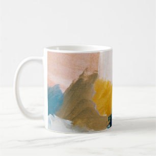 Caneca De Café Abstrato de arte moderna. CINZAS e