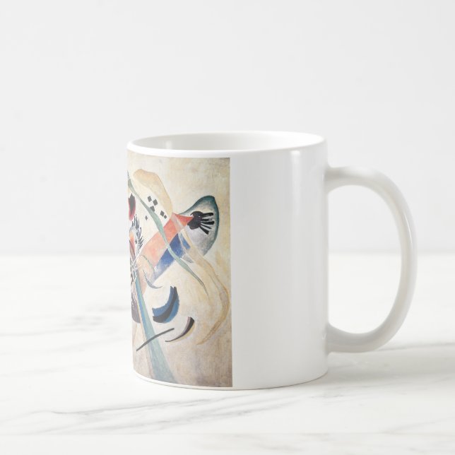 Caneca De Café Abstrato de composição Kandinsky (Direita)