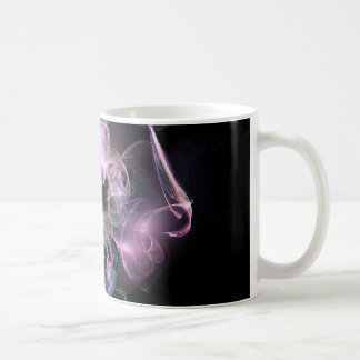 Caneca De Café Abstrato de Negra e Tabagismo Moderno