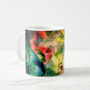 Caneca De Café Abstrato de paleta