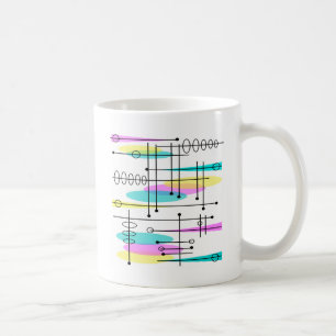 Caneca De Café Abstrato e Design