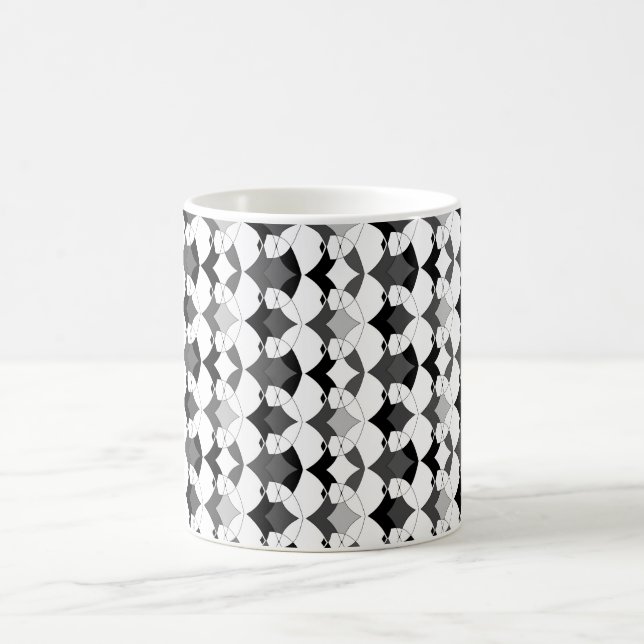 Caneca De Café Abstrato folclórico africano étnico tradicional na (Centro)