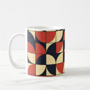 Caneca De Café Abstrato geométrico: arte computacional.