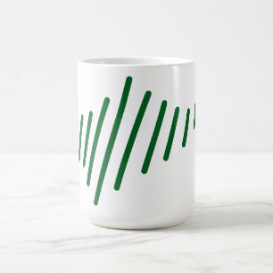 Caneca De Café Abstrato Line Art Mug