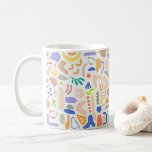 Caneca De Café Abstrato mínimo moderno