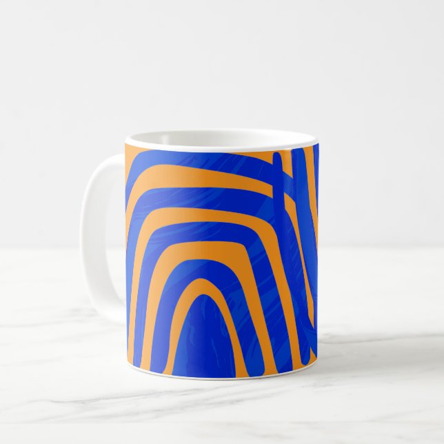 CANECA DE CAFÉ ABSTRATO MUG! (Frente Esquerda)