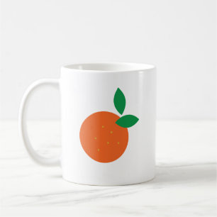Caneca De Café Abstrato-Mug Laranja