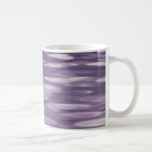 Caneca De Café Abstrato nº 1: Shimmer ultra violeta