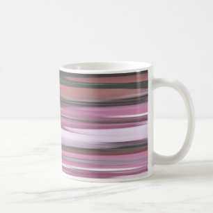 Caneca De Café Abstrato nº 2: Cinza rosa